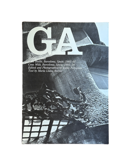 Antoni Gaudi Casa Batllo and Casa Mila. Global Architecture GA17