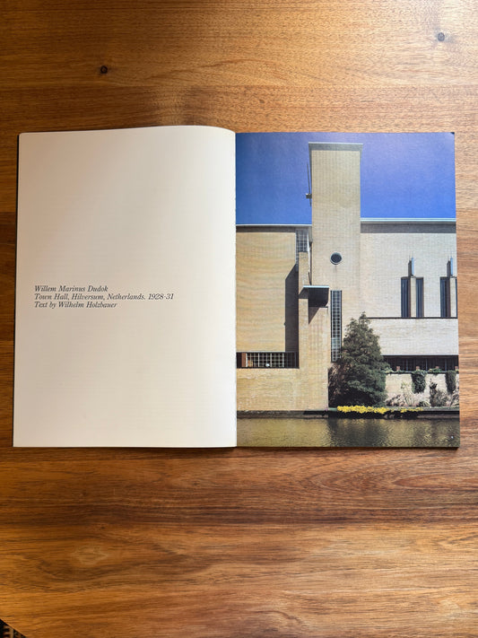 William Dudok Town Hall Hilversum. Global Architecture GA58