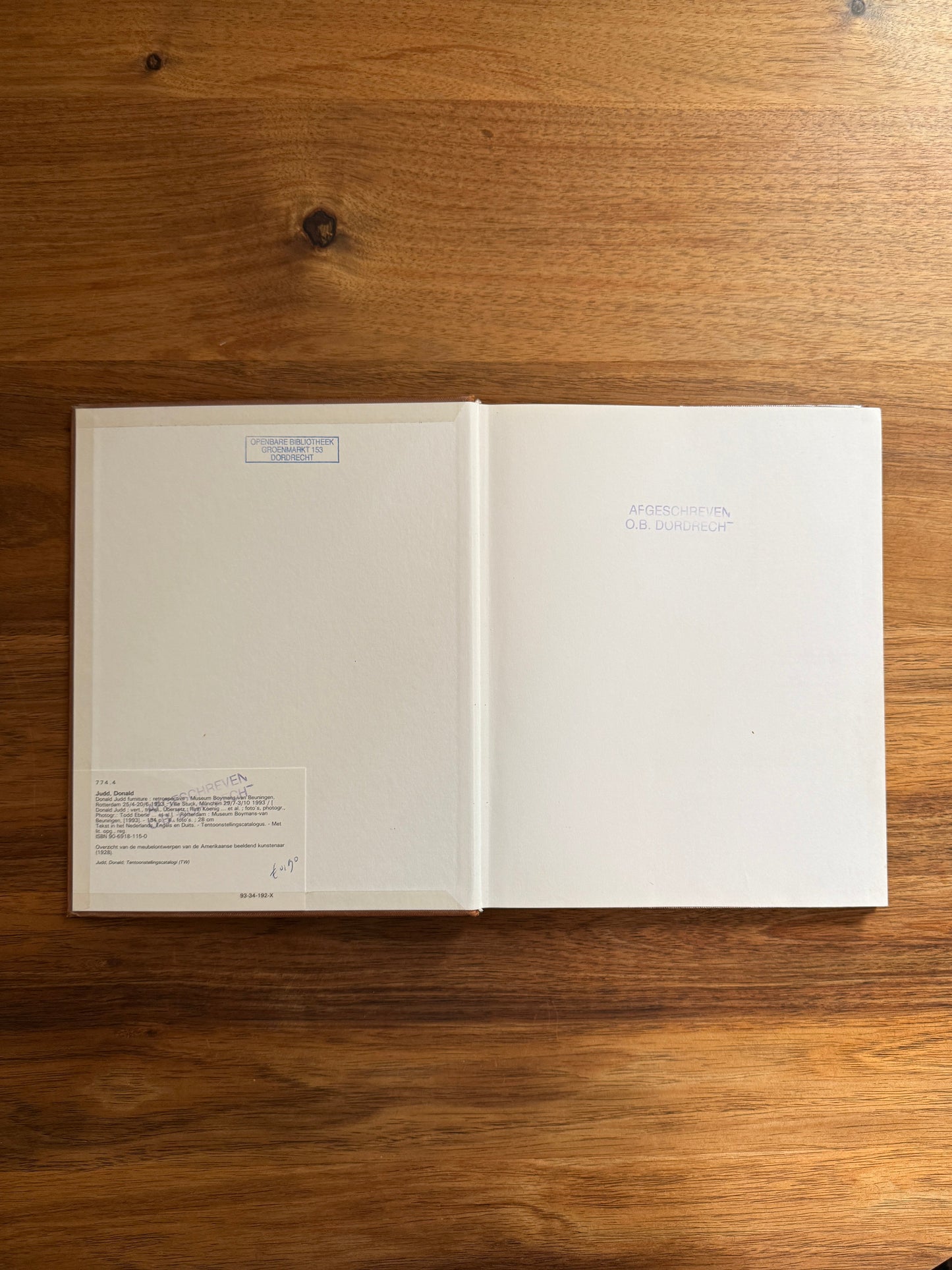 Donald Judd Furniture Retrospective