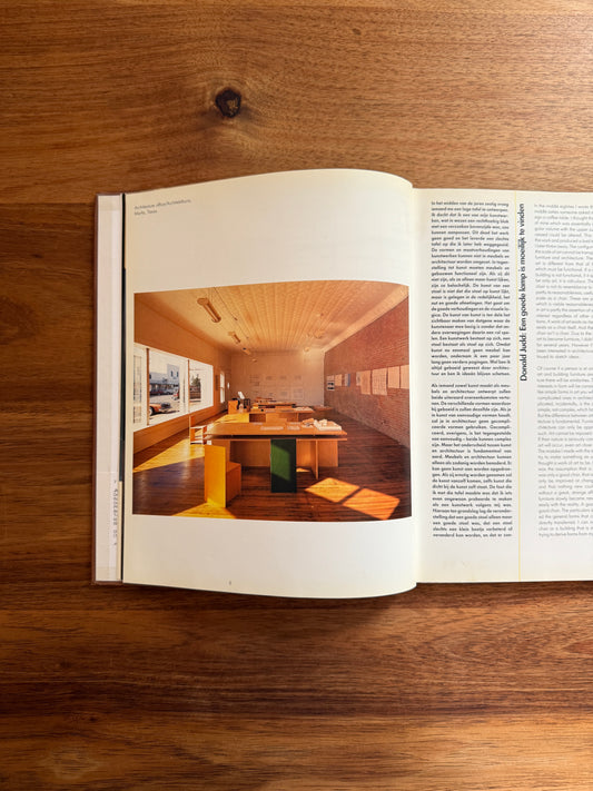 Donald Judd Furniture Retrospective