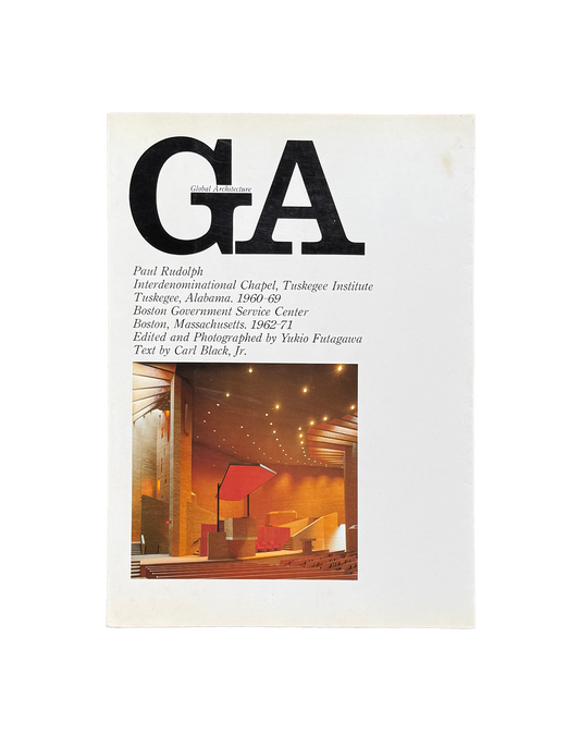 Paul Rudolph. Global Architecture GA20