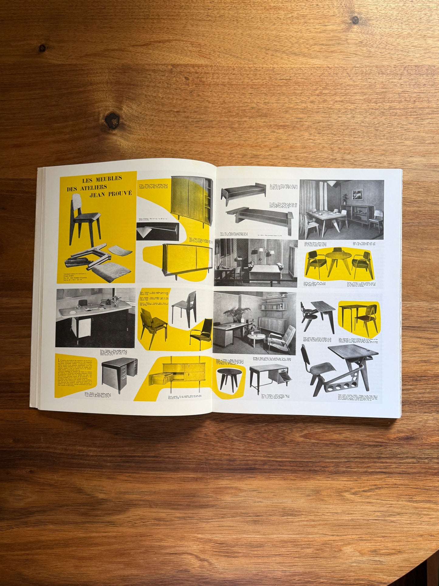 Jean Prouvé. Möbel. Furniture. Meubles.