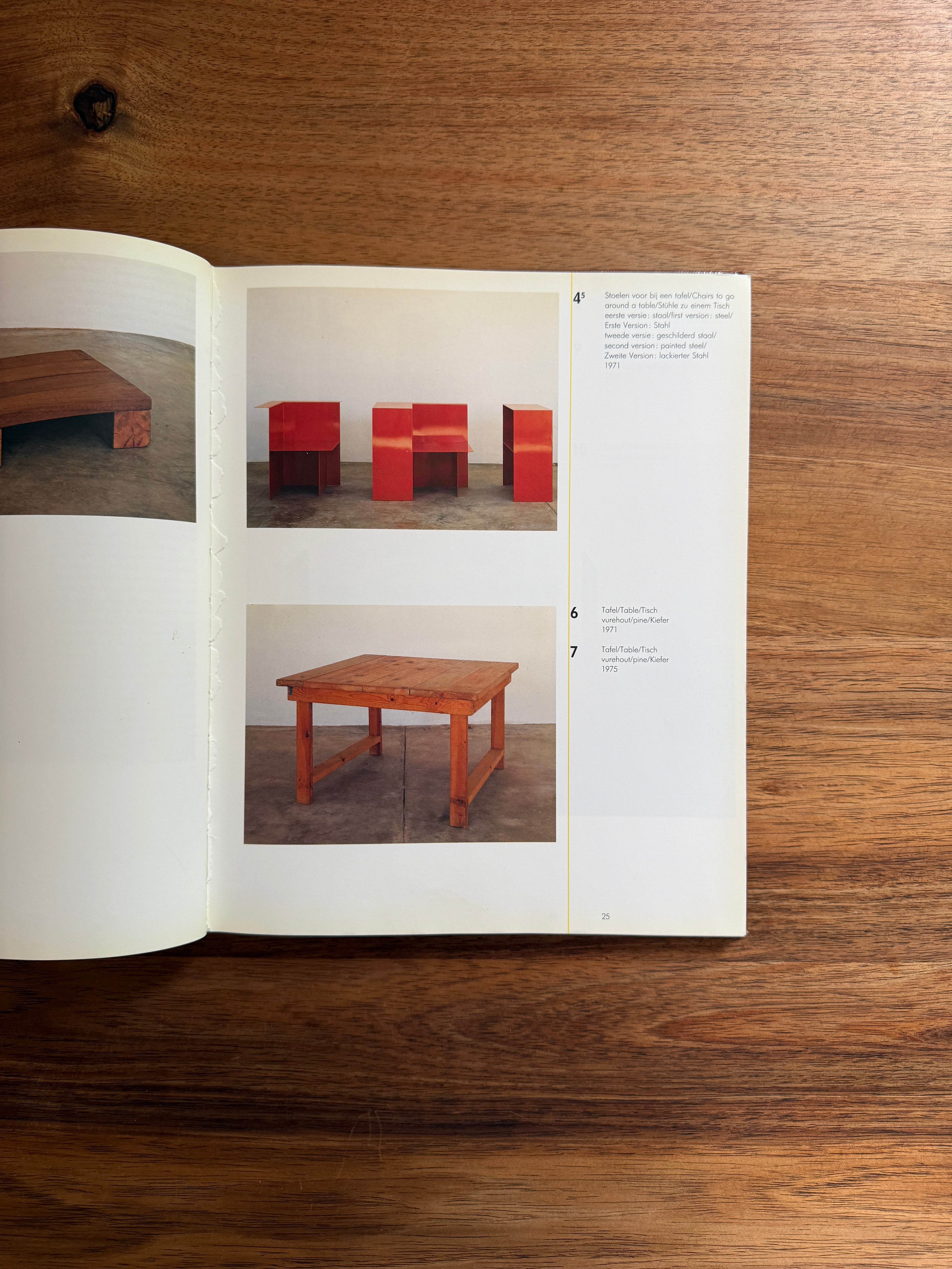 Donald Judd Furniture Retrospective – Sams Book Shop