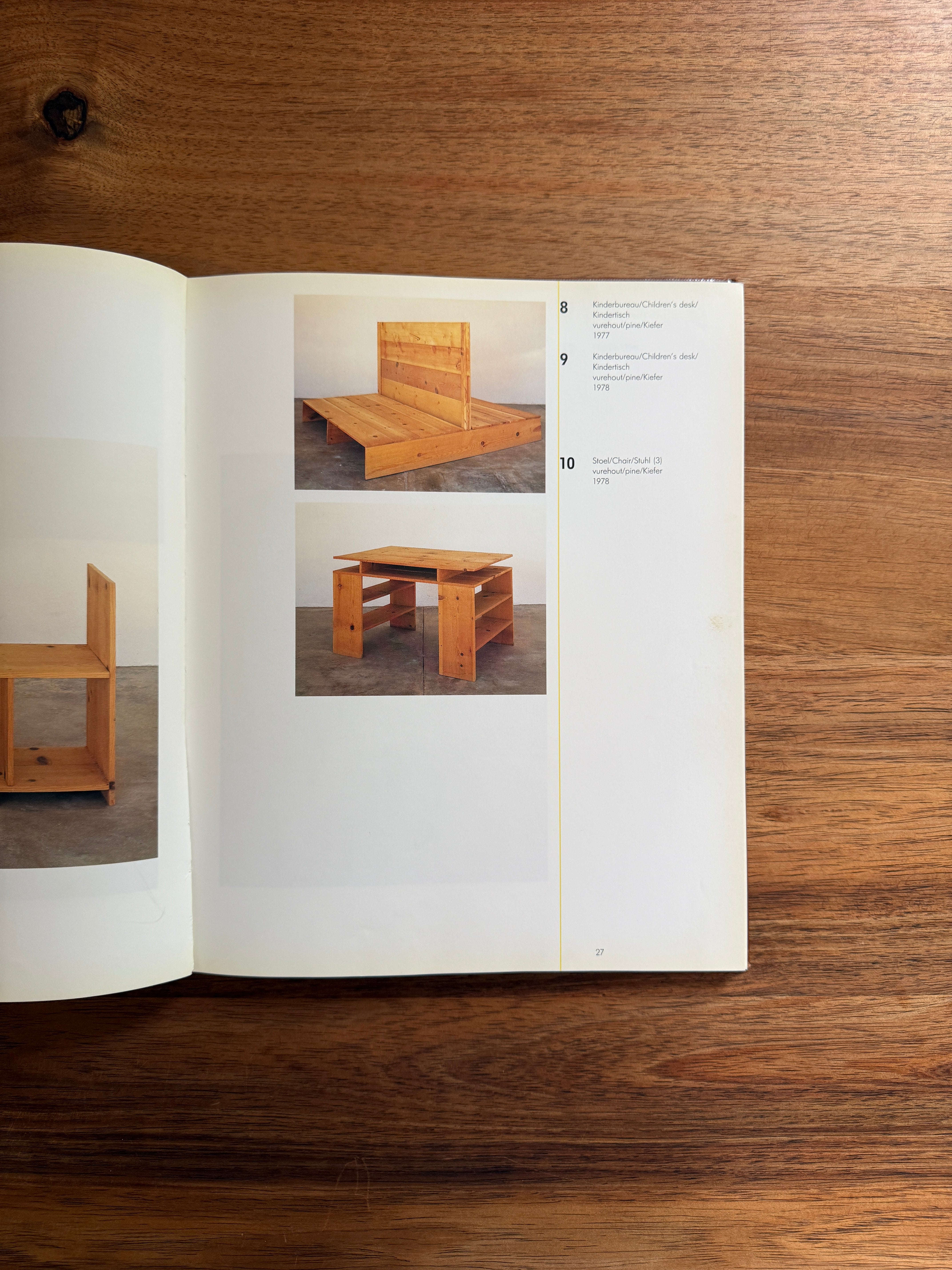 Donald Judd Furniture Retrospective – Sams Book Shop