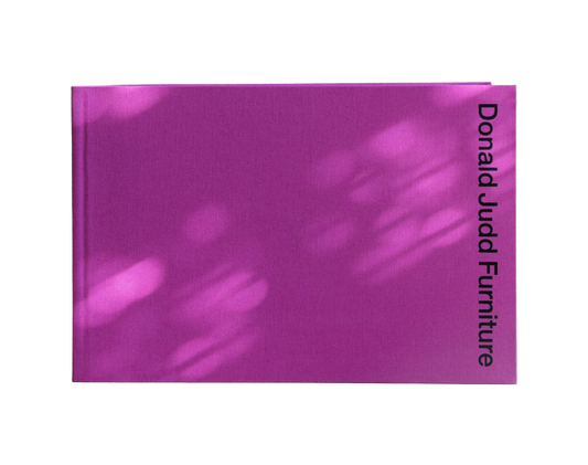 Donald Judd Furniture