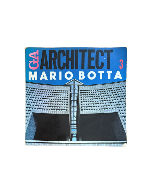 Mario Botta. GA Architect 3